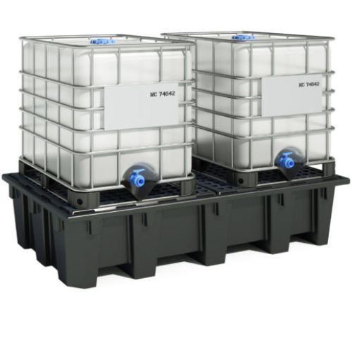 Cubeto retención 1050 litros 2 IBC